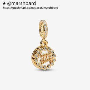 Pandora Happy Birthday Cake Dangle Charm